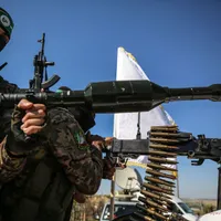 Cine e Hamas care a declarat război Israelului. Imagine de la o expoziție de arme din Fâșia Gaza - Foto: Profimedia Images (Imagine cu rol ilustrativ)