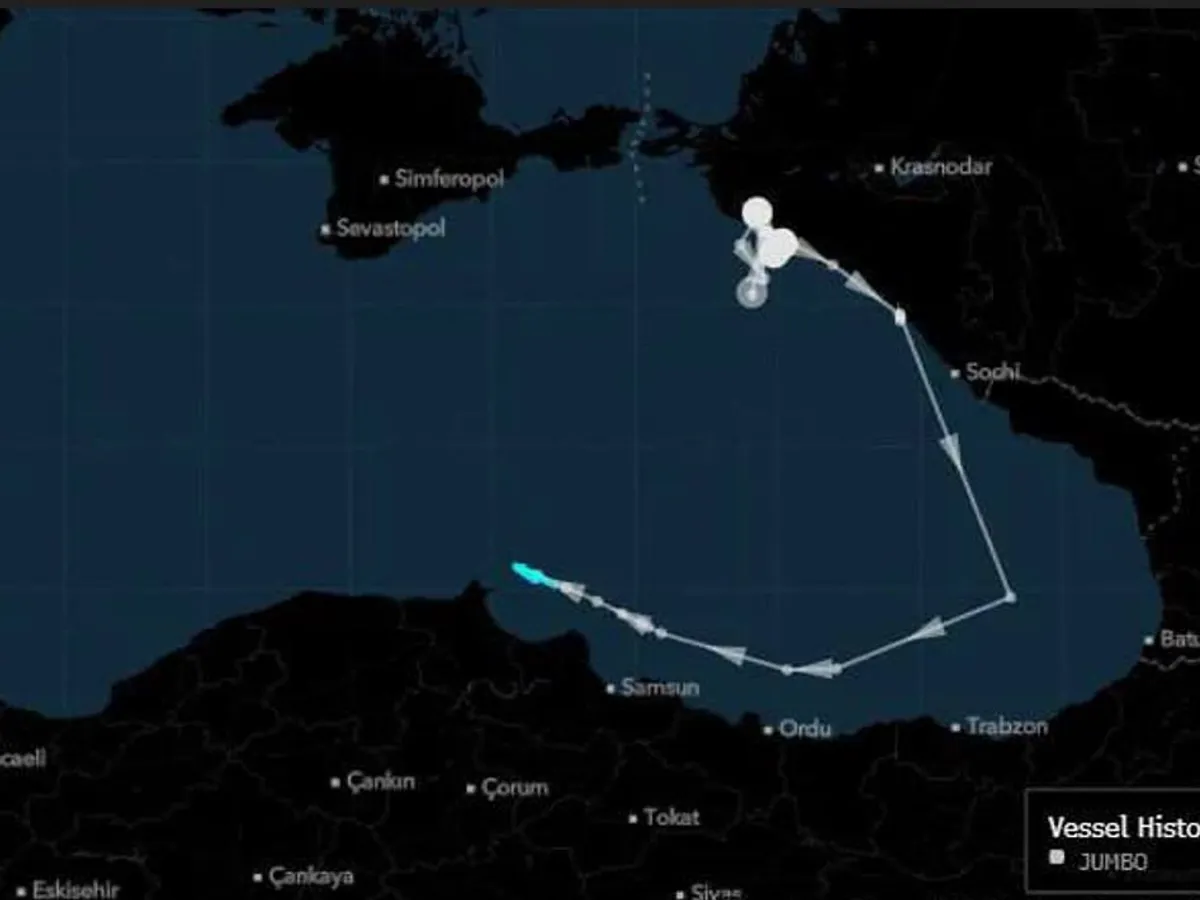 Petrolierele Rusiei fac 560 km în plus pe o rută ocolitoare - Foto: Bloomberg