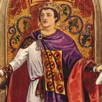 Împăratul roman Justinian, în purpuriul regal - Foto: Profimedia Images