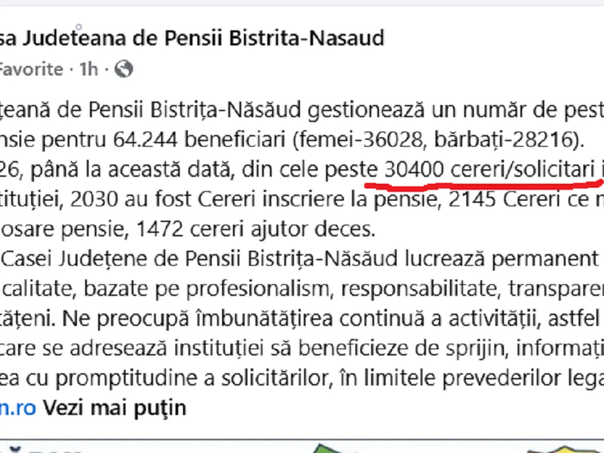 Casa de pensii Bistrița - Foto: Arhiva