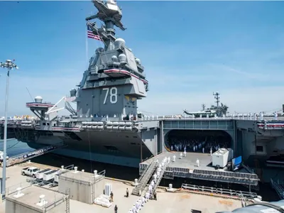 Portavionul USS Gerald R. Ford (CVN-78)/foto: USNavy