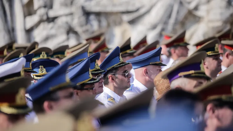 Înscrierile la academiile militare, pe ultima sută de metri. Ce avantaje ai după ce ajungi ofițer - FOTO: Inquam Photos / George Călin