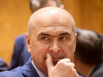 Premierul Ilie Bolojan, în timpul asumării pe Legea pensiilor magistraţilor - Foto: Profimedia Images