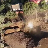 Ce au făcut autoritățile după erupția de gaze de la Amara care a pus în pericol 150 de case? - Foto: captură DSU