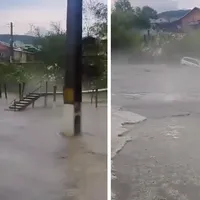 S-au rupt norii în prima zi de Paște. Localități devastate de ploi, 3 mașini, luate viituri - Foto: Profimedia images