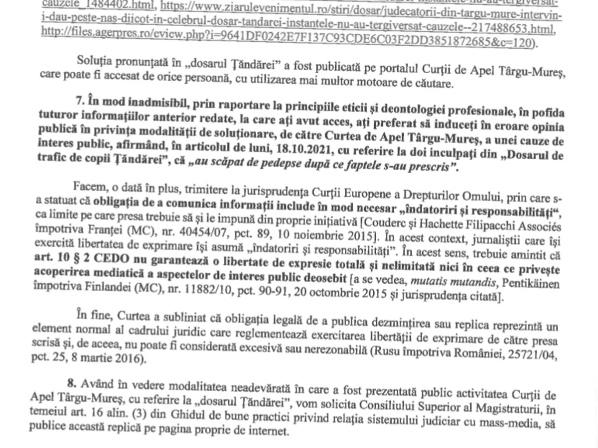 curtea de apel Tg.Mureș