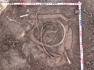 Depozite de arme și unelte agricole din perioada medievală, găsite de un profesor lângă Ploieşti - Foto: Facebook / Muzeul Judeţean de Istorie şi Arheologie Prahova