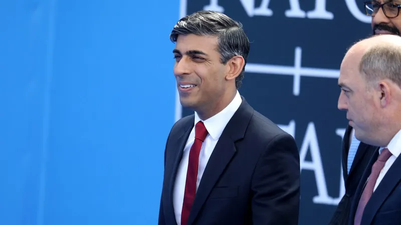 Premierul britanic Rishi Sunak - Foto: Profimedia Images