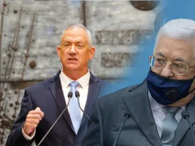 Benny Gantz i-a oferit lui Abbas 150 de milioane de dolari pentru AP/Foto: levantnews