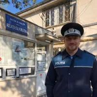 Dan Savenco în uniformă de polițist/FOTO: facebook.com