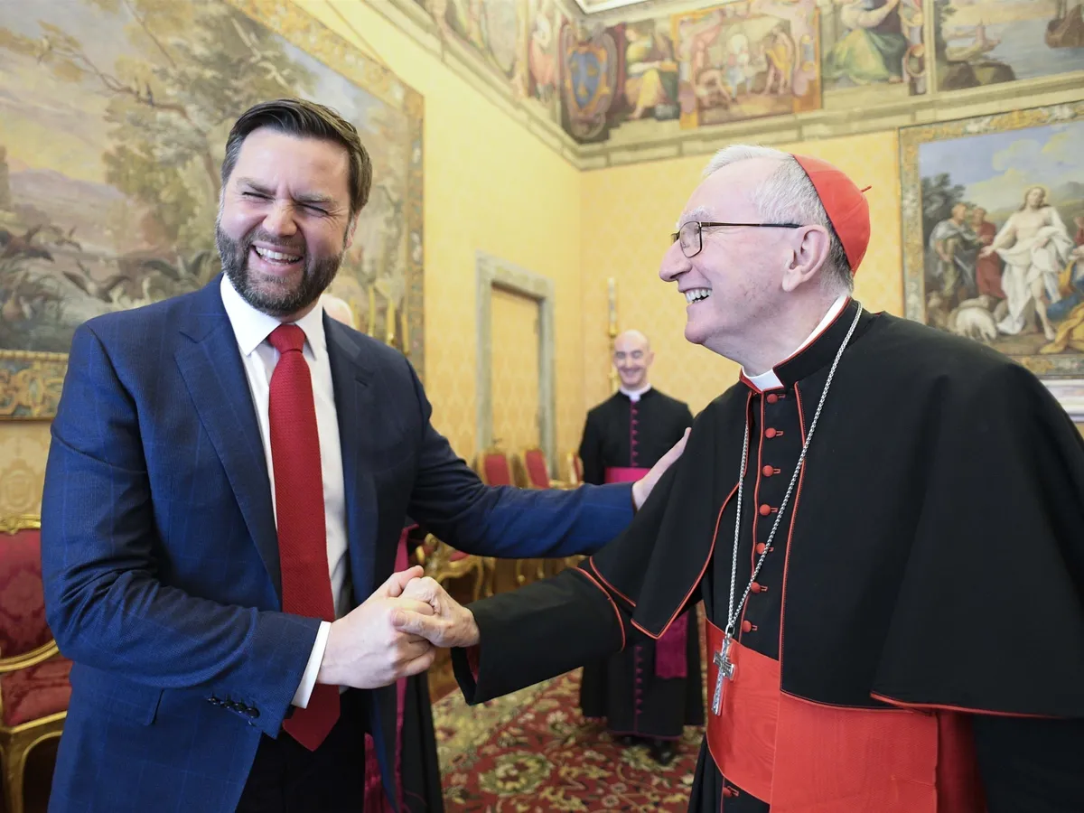 Întâlnire de nivel înalt la Vatican. Vicepreședintele SUA, primit de cardinalul  Pietro Parolin - FOTO: Profimedia (imagine cu rol ilustrativ)
