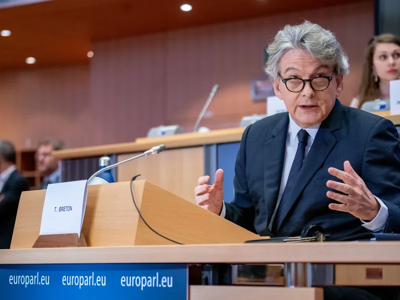 Thierry Breton a anunțat fondul comun pentru Apărare al UE/Foto: europarl.eu