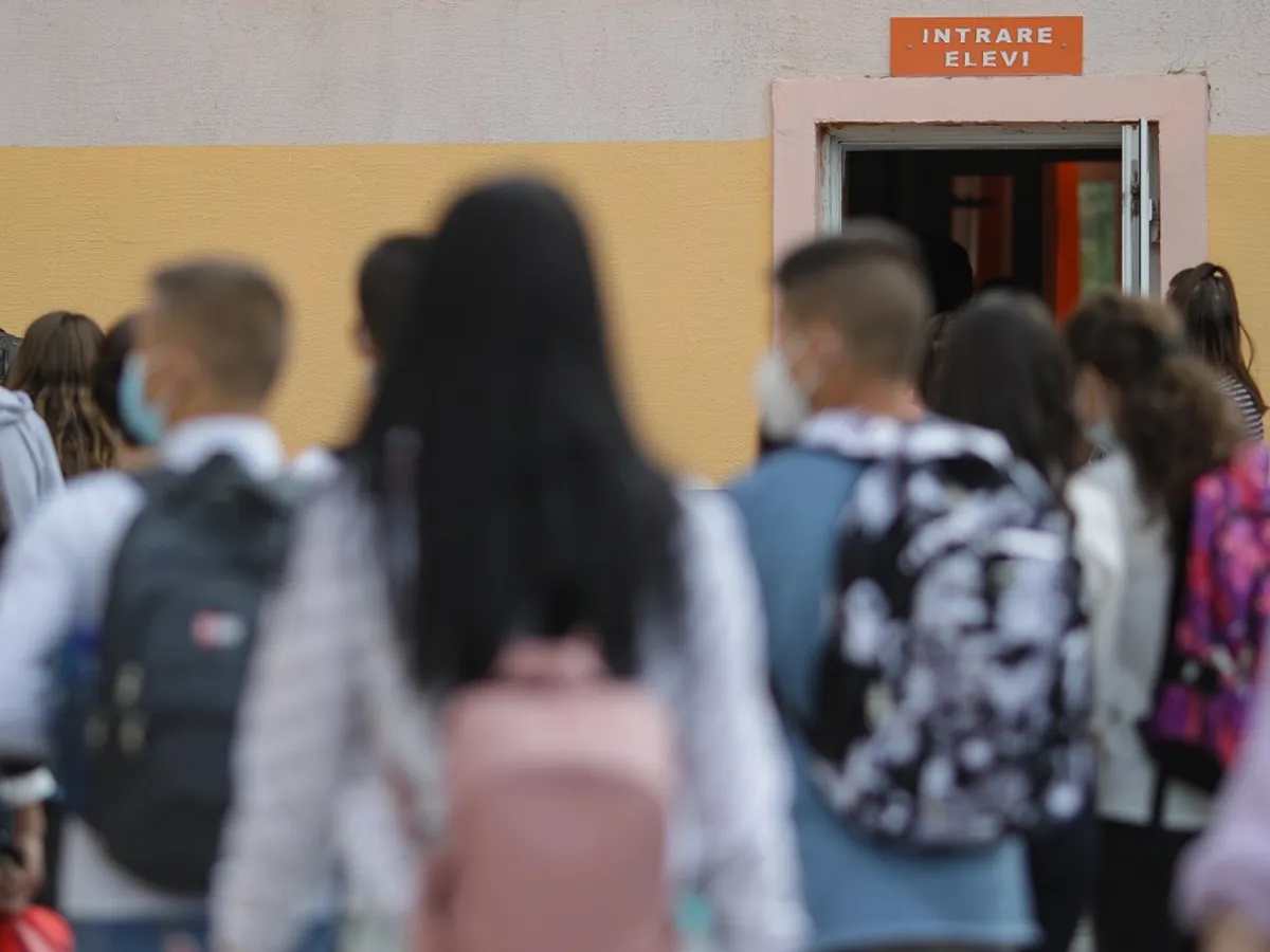 Elevi la școală Foto (caracter ilustrativ) INQUAM PHOTOS/ Octav Ganea