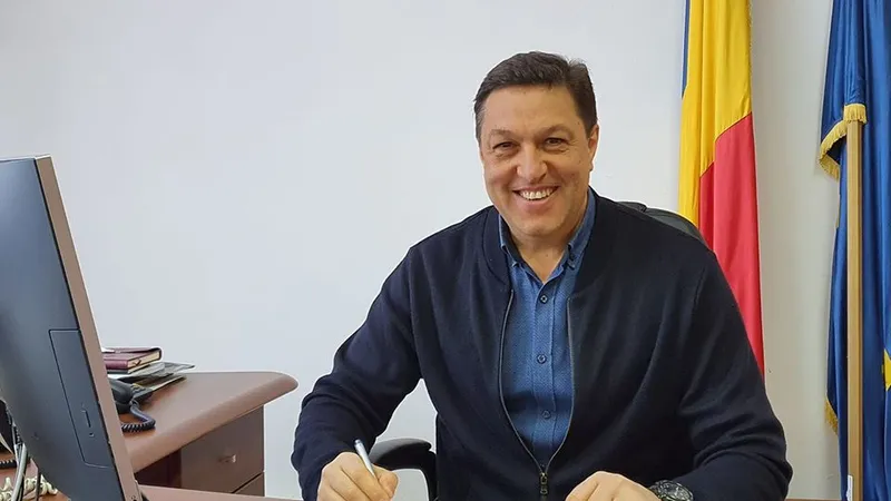 Șerban Nicolae rânjește de fericire/FOTO: facebook.com