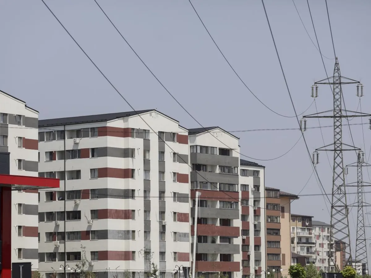 Blocuri de locuinţe în Chiajna, lângă Bucureşti - Foto: INQUAM PHOTOS/Octav Ganea