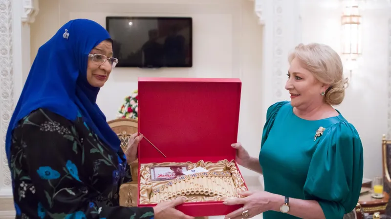 Un succes internațional al premierului Dăncilă: vizita la Opera Regală din Muscat Foto: Guvernul României
