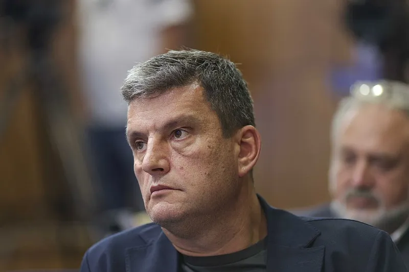 Sorin Lucaci, după o şedinţă operativă - Foto: INQUAM PHOTOS/Octav Ganea