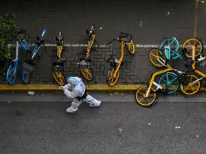 Lockdown anti-COVID total, la Shanghai. / Foto: japantimes.co.jp