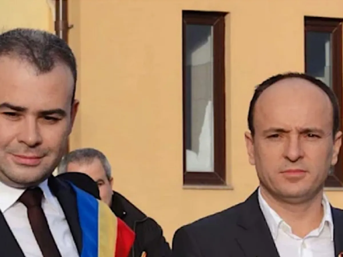 Darius Vâlcov și Minel Prina Foto: captură Video