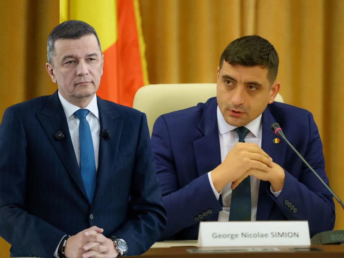 Sorin Grindeanu și George Simion - Foto: Facebook