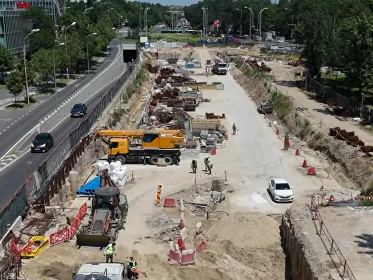 VIDEO Cum merg lucrările la Magistrala 6 de metrou, până la Aeroportul București - Otopeni