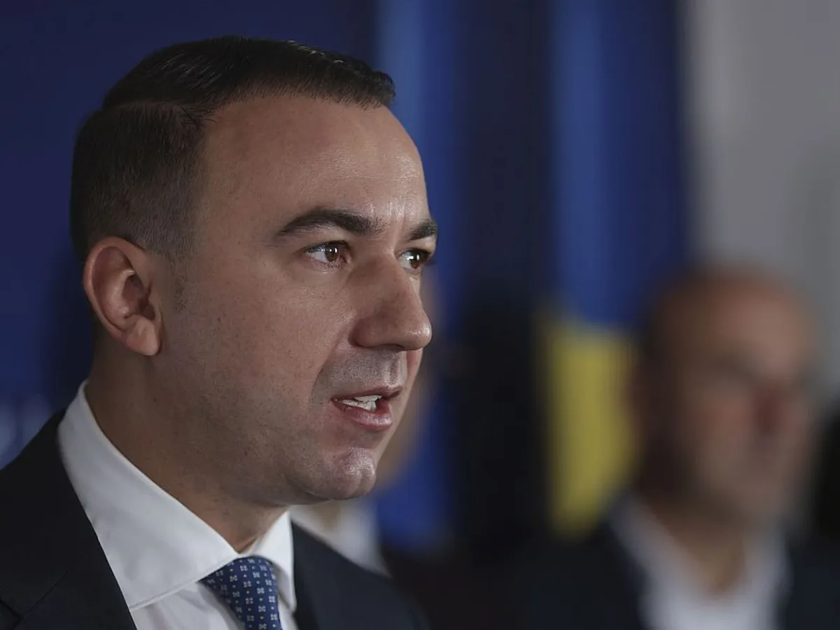 Bogdan Ivan, ministrul Energiei., în conferinţă de presă - Foto: INQUAM PHOTOS/Octav Ganea