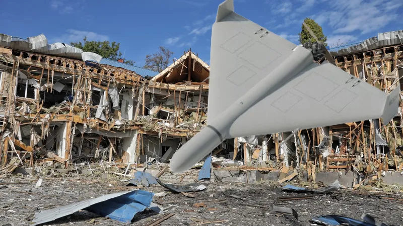 Rușii atacă cu drone termobarice în Ucraina. Ce sunt „bombele cu vid” și cât de distructive sunt - Foto: Profimedia images - Caracter ilustrativ