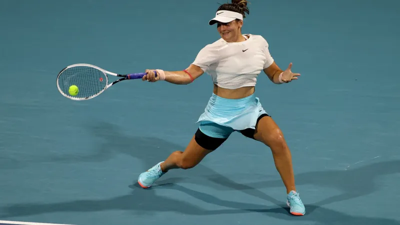 Bianca Andreescu s-a calificat în finala turneului Miami Open. / Foto: digisport.ro