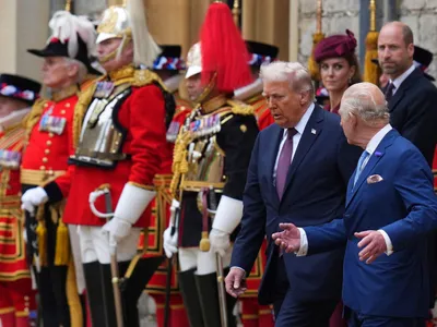 Donald Trump, în vizită în Marea britanie - Foto: Profimedia Images