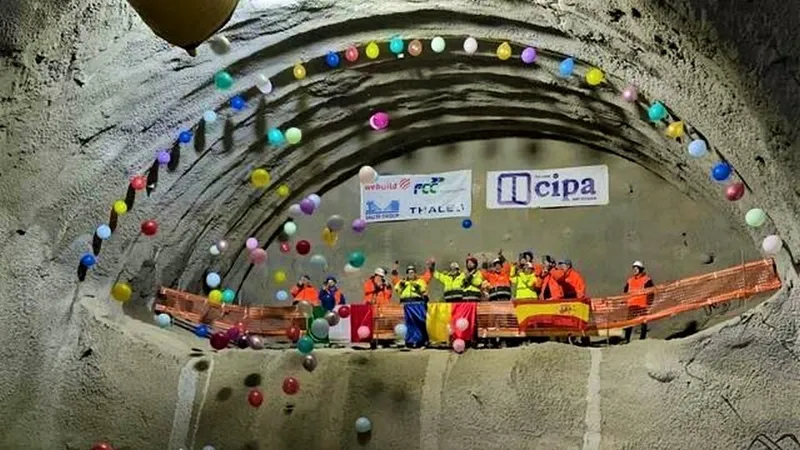 Tunelul Bătuța / Foto: Asociația Pro Infrastructură, Facebook