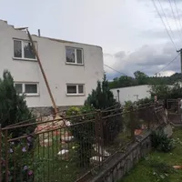 O tornadă a lovit o localitate din estul Slovaciei cu viteze ale vântului de circa 200 km/h/FOTO: shmu.sk