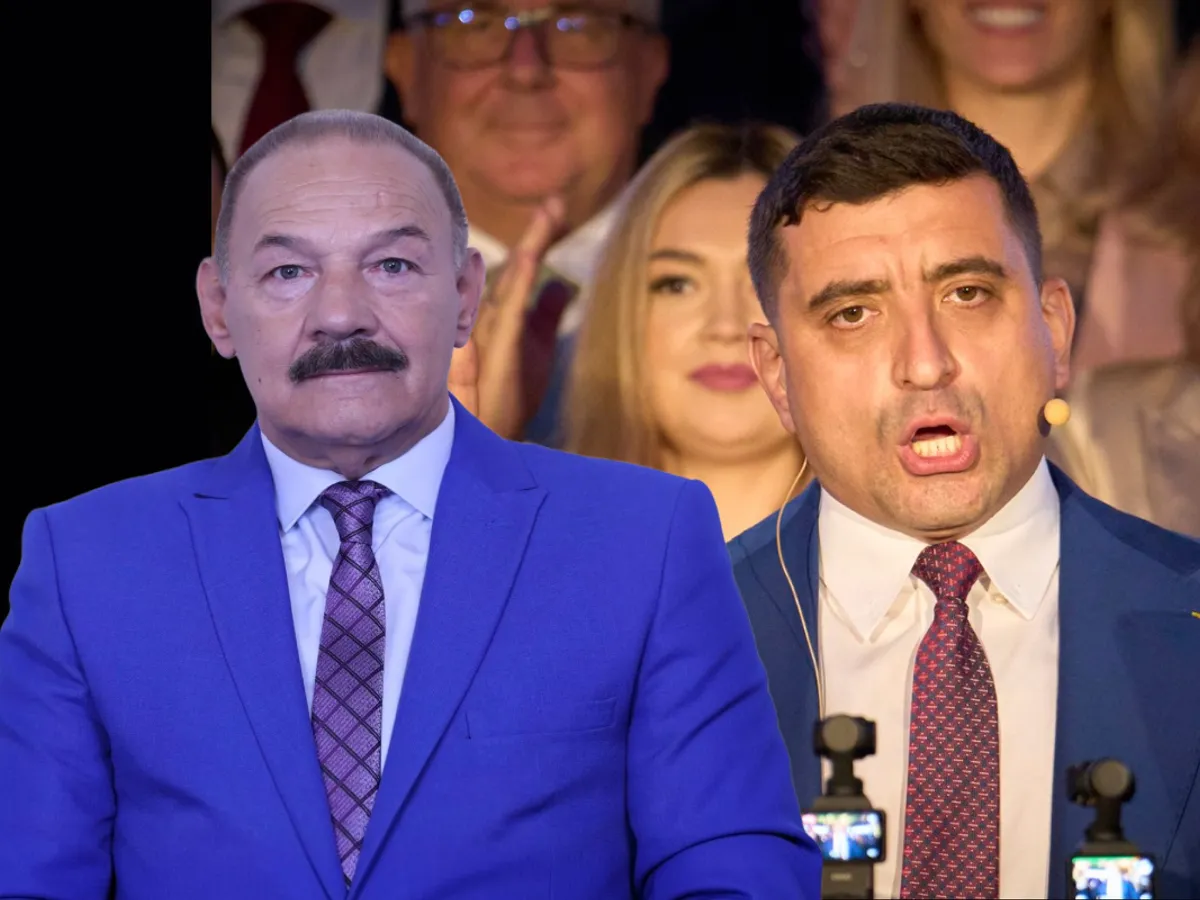 Dorin Popa și George Simion - Foto: Cdep.ro & Profimedia images