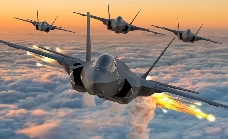 Operațiune majoră a NATO de război electronic și cu F-35 &icirc;n coasta Rusiei. Ce mișcare greșită a făcut Putin?  - Foto: Profimedia Images (imagine cu  rol ilustrativ)
