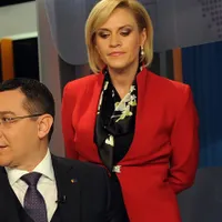 Victor Ponta, în 2014, înainte de o dezbatere televizată cu Klaus Iohannis