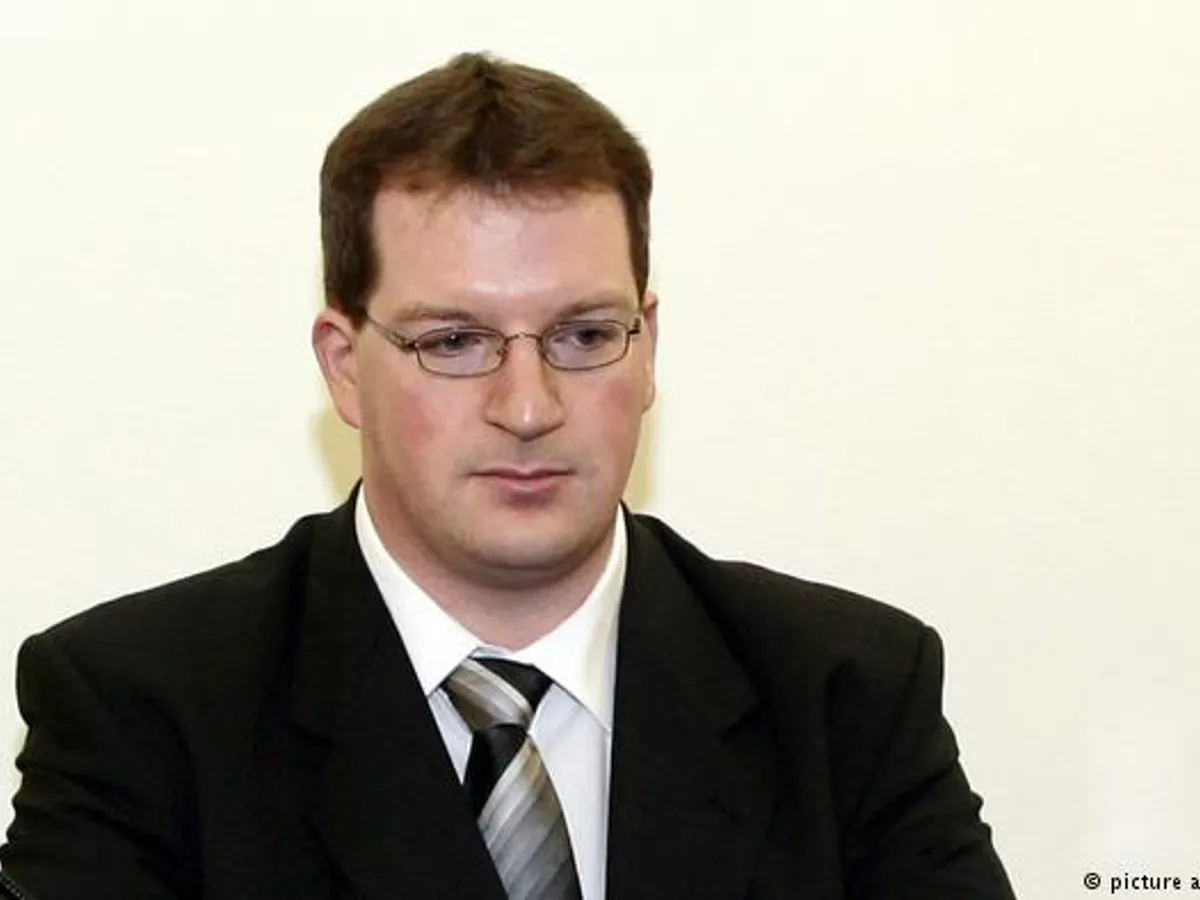 Stephan Letter, pe atunci în vârstă de 28 de ani, la audierile din instanța de la Kempten