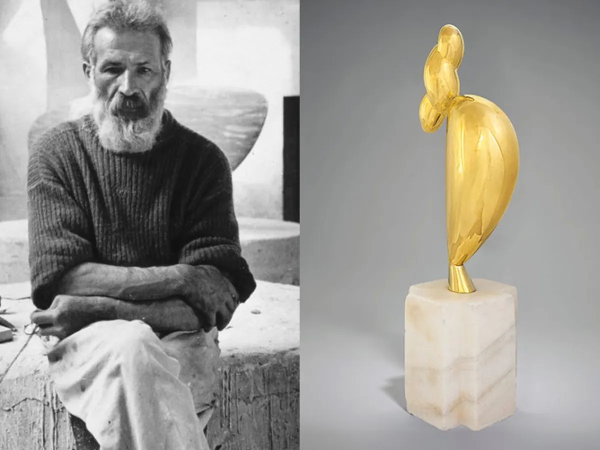 La Jeune fille sophistiquée - Constantin Brâncuși