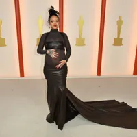 Rihanna a devenit mamă pentru a doua oară. A adus pe lume un băiat, al doilea copil cu A$AP Rocky Foto: Profimedia Images
