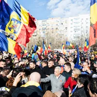 Jurnaliștii au fost bruscați violent de bodyguarzii lui Călin Georgescu Foto: Mugur Vărzariu