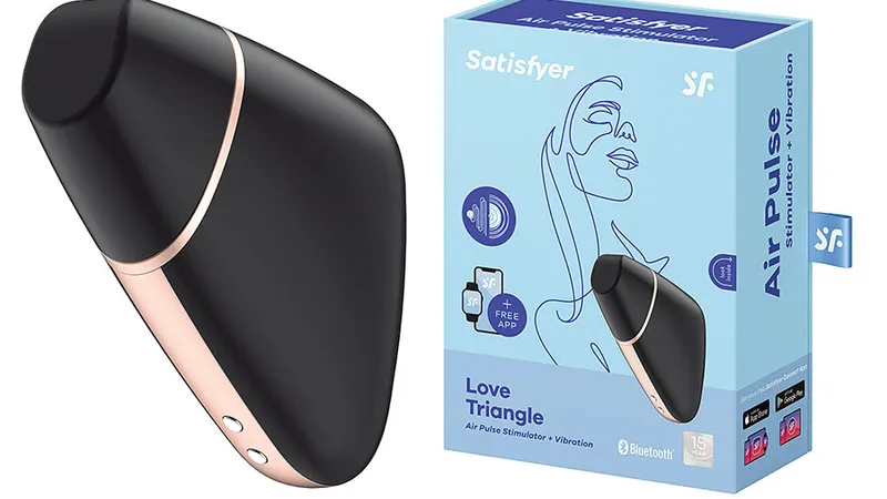 Satisfyer Love Triangle – Plăceri ascunse, pe ritmul melodiei preferate