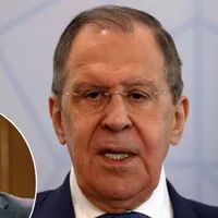 Lavrov, blocat de un jurnalist ucrainean. / Foto: globalhappenings.com