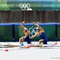 Cătălin Chirilă şi Victor Mihalachi s-au calificat în semifinale. FOTO: COSR