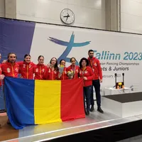 Echipa României la Scrimă - Foto: Facebook/Federația Română de Scrimă