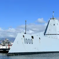 Distrugătorul USS Zumwalt, acum echipat cu rachete hipersonice (imagine cu rol ilustrativ)-Foto: US Navy