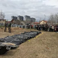 Peste 400 de cilivi uciși la Bucha au fost executați cu sânge rece de soldații ruși, spune primarul/FOTO: Twitter