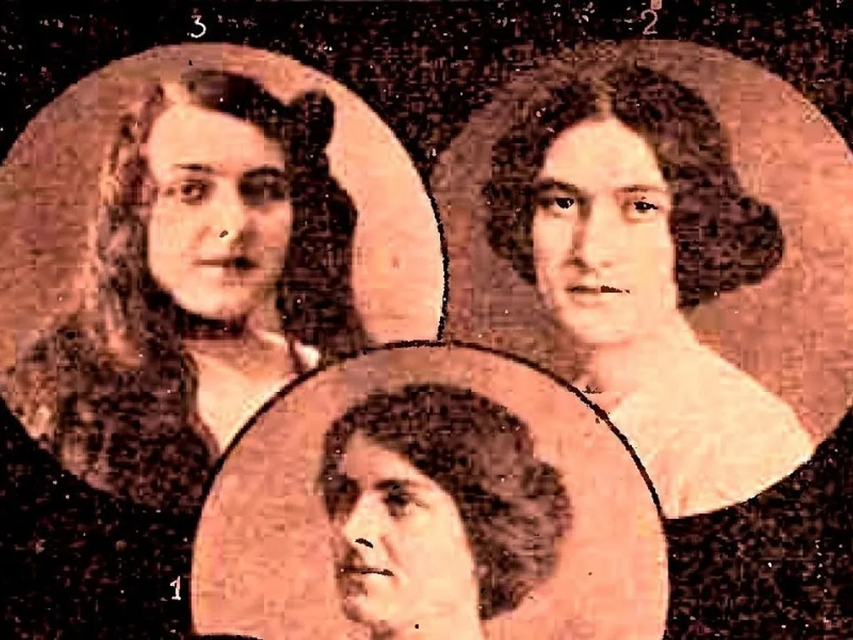 Cîltigătoare concurs frumusețe 1912