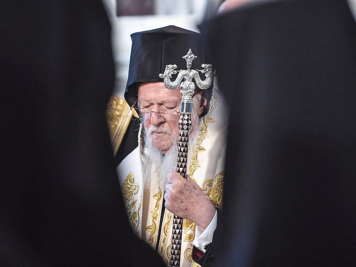 Patriarhul Ecumenic al Constantinopolului, Bartolomeu I,  este un suporter al autocefaliei Bisericii Ortodoxe Ucrainene -  Foto: Getty Images