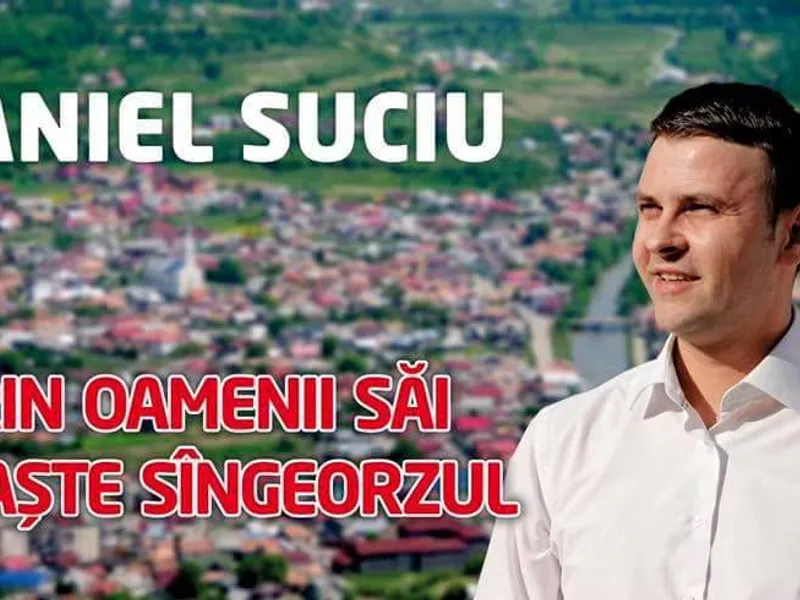 Un afiș al lui Daniel Suciu. Foto Facebook