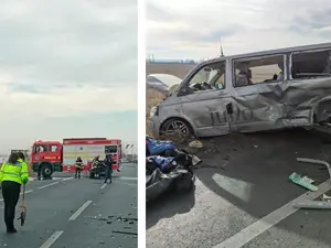 Accident grav pe „drumul morții” DN2 - E85 cu 11 victime. Planul Roșu de intervenție, activat - Foto: Centrul infotrafic.