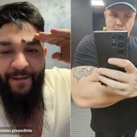 VIDEO Interlopii Mircea Nebunu și George Pian îl susțin pe Călin Georgescu Foto: TikTok/Facebook
