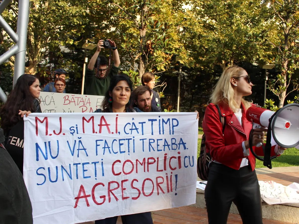 Protestatarele cereau, anul trecut, implementarea ordinului de protecție provizoriu. FOTO: Facebook FILIA